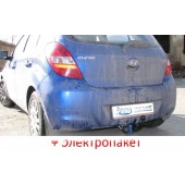 Фаркоп зйомний на HYUNDAI i20 2008-2014